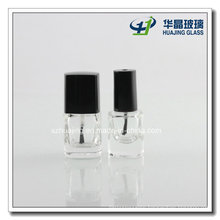 8ml Square Glass Gel Nail Polish Oil Bottles with Brushes